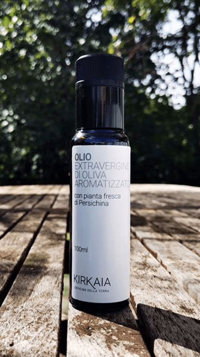 Olio EVO aromatizzato alla Persichina 100ml
