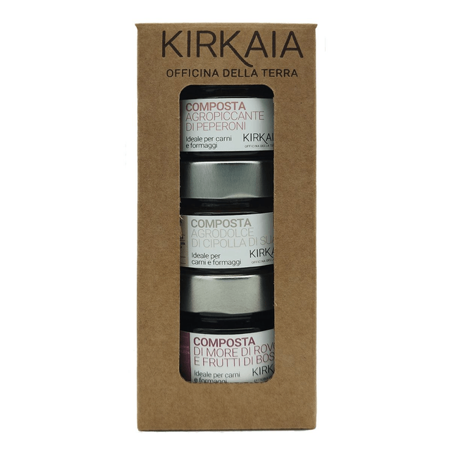 Tris di salse per Formaggi in confezione Kirkaia